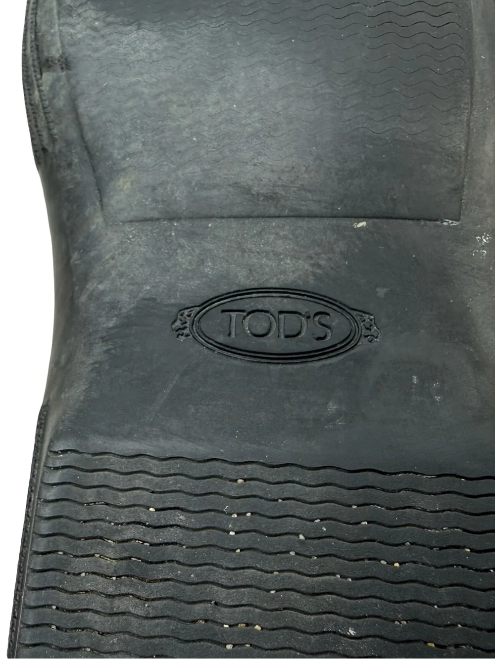 TODS Loafers Mens 9 Brown Soles Casual Slip-On Driving Penny Loafers Leather
